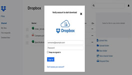 Dropbox Attache Link 1Month Hosting